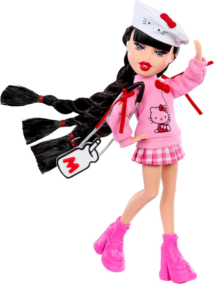 Bratz x Hello Kitty Jade Sanrio Muñeca de Moda con Accesorios