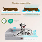 EHEYCIGA Cama ortopédica extra grande para perro, impermeable, lavable