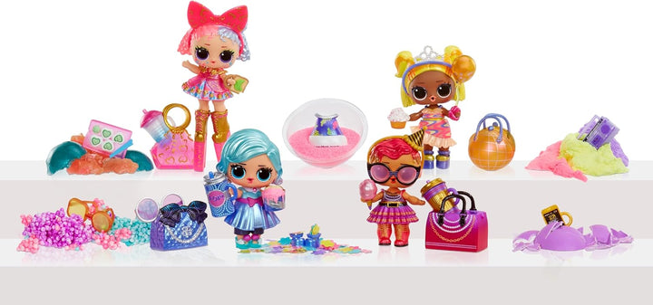 LOL Surprise Big Party con 4 muñecas coleccionables, más de 40 sorp...