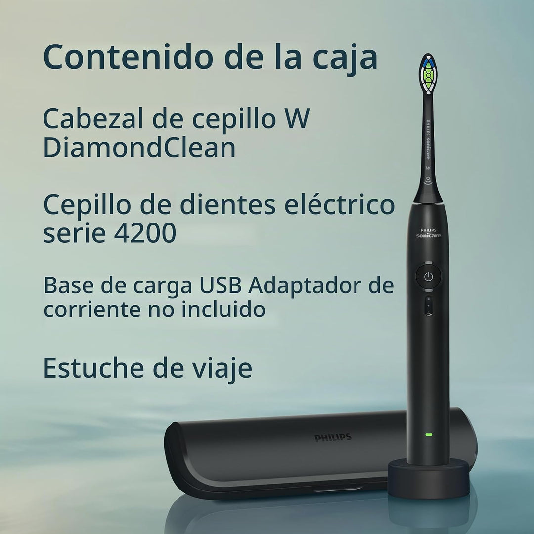 Philips Sonicare Cepillo de dientes eléctrico serie 4200, cepillo d...