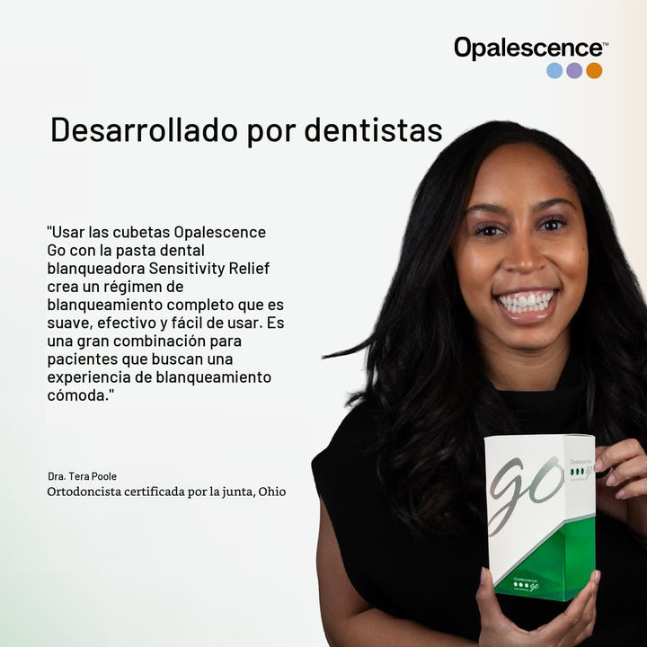 Opalescent Go 10% - Kit de bandejas blanqueadoras dentales precarga...