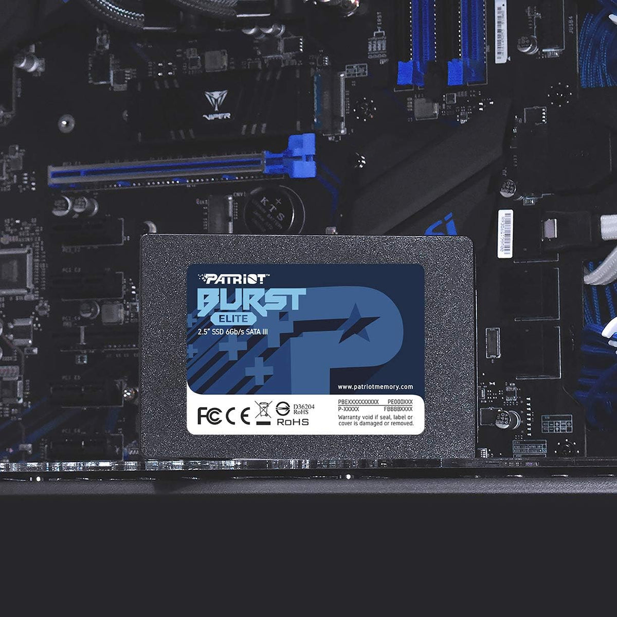 Patriot Memory Burst Elite SATA 3 240GB SSD 2.5 Pulgadas Unidad de...