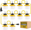 Cadena de luces LED de construcción de 100 pies, 150 W