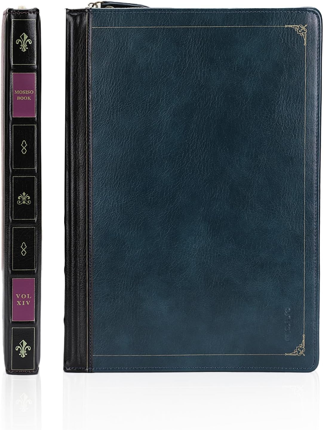 MOSISO - Funda para laptop, piel sintética, estilo vintage, para po...