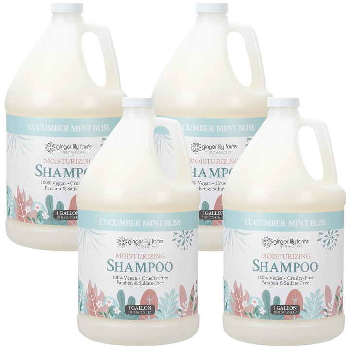 Ginger Lily Farms Botanicals - Champú hidratante para todo tipo de...