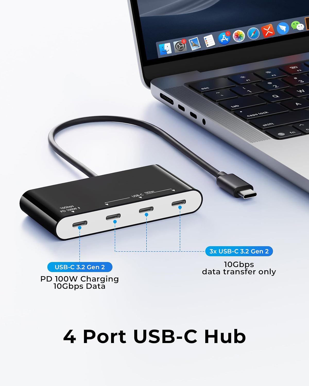 Tioleje, hub USB
