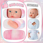 Eterfun Muñeca bebé de 43 cm - Muñeca bebé realista, linda
