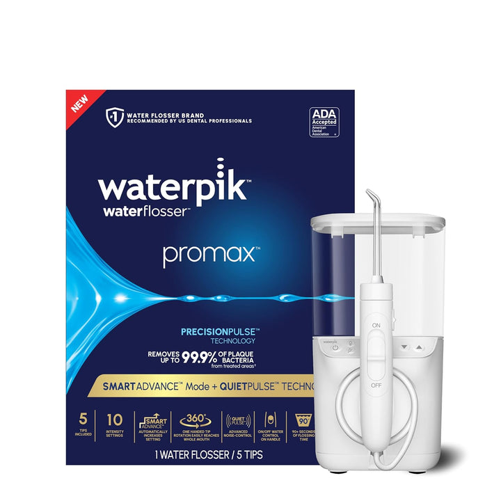 Waterpik Promax - Irrigador dental con modo SmartAdvance para la sa...