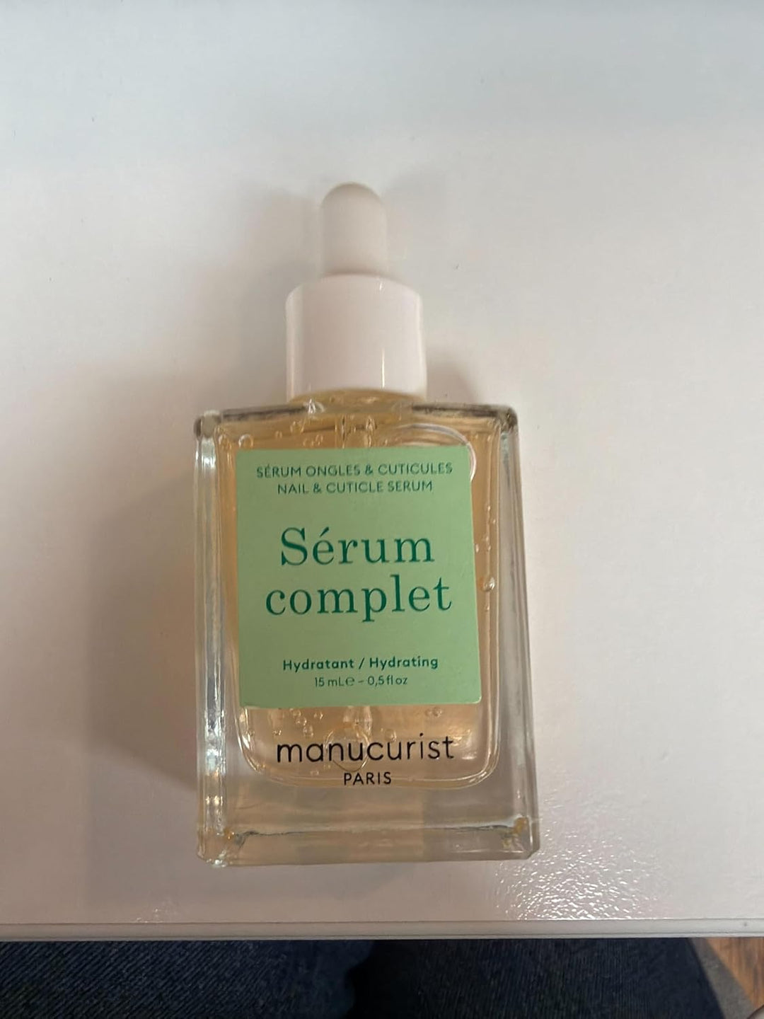 Manucurist Duo Nail Care Set - Huile Verte Green Oil y suero comple...