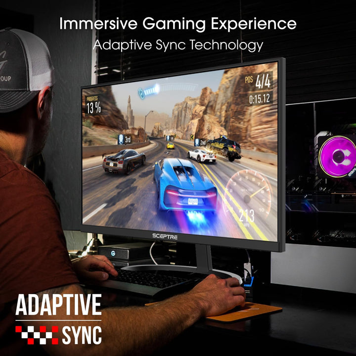 Sceptre - Monitor IPS de 27 pulgadas, 2K, 2560 x 1440p, QHD, 75Hz,...
