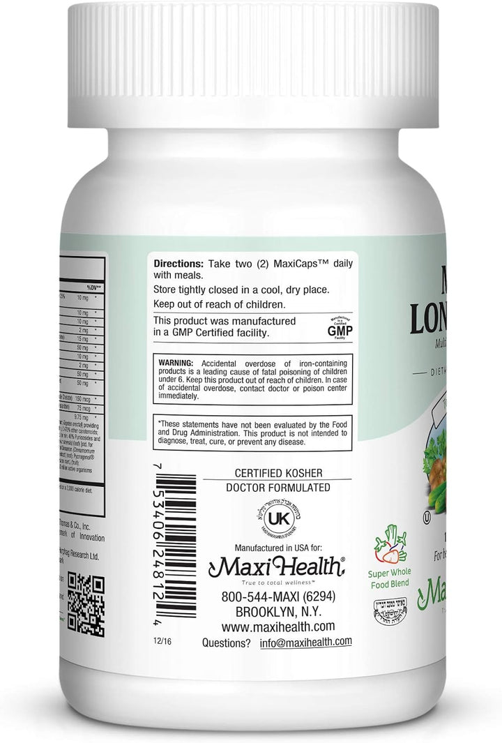 Multivitamínico 50 Plus \u2013 Multivitamínico diario de más de 50...