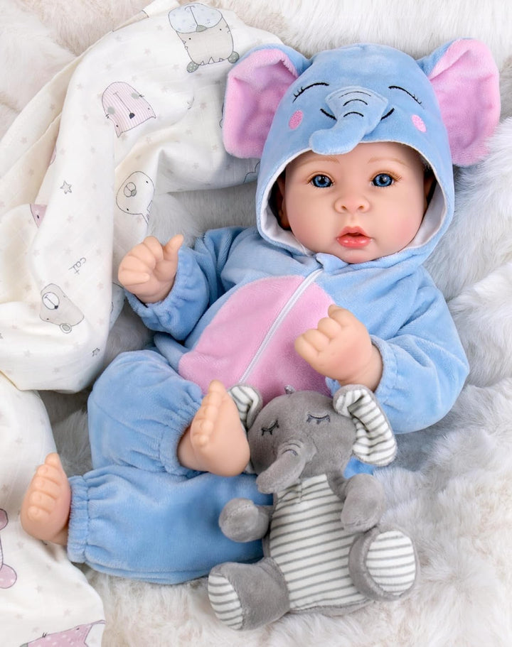 Aori Muñeca de bebé niño de 17 pulgadas, muñecas de bebé de la vida...