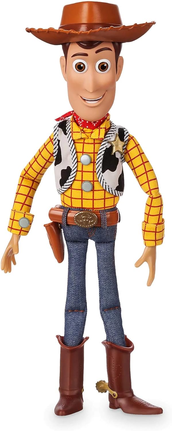 Disney Woody Interactive Talking Figura de acción – Toy Story 4 – 15 pulgadas