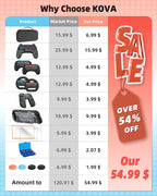 Accesorios para Switch 2: Kit Bundle de 17 en 1 para Nintendo Switch 2