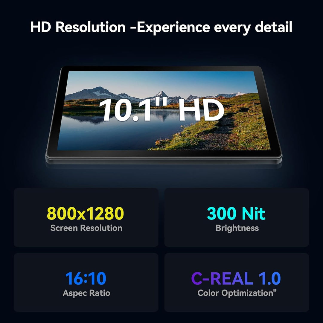Evermyth Tableta, tableta Android 15 de 10 pulgadas, 30 GB de RAM 1...