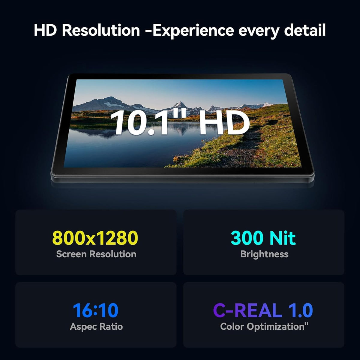 Evermyth Tableta, tableta Android 15 de 10 pulgadas, 30 GB de RAM 1...