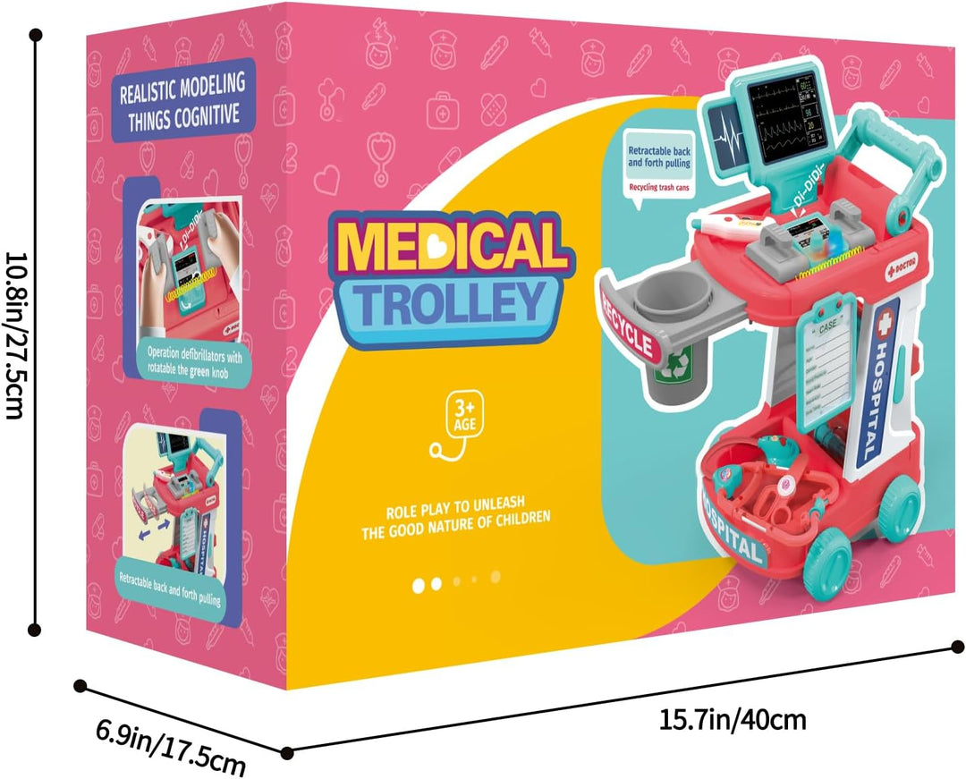 Kit de médico de juguete Liberry para niños pequeños de 2, 3
