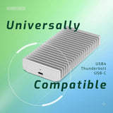 OWC 1TB Express 1M2 40Gb\/s Portátil NVMe SSD USB4 (compatible con...