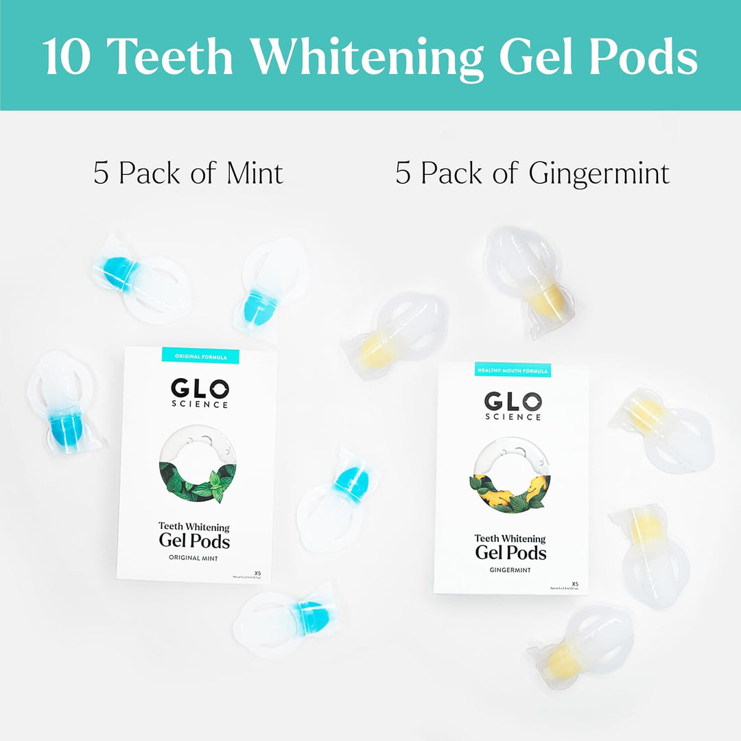 GLO Science Gel blanqueador para dientes \u2013 Blanqueador dental...