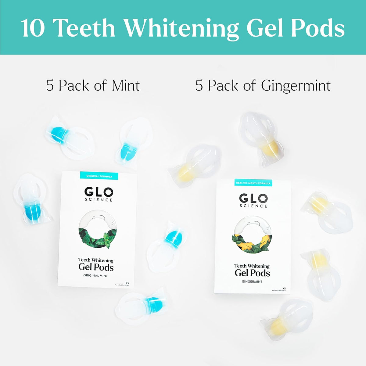 GLO Science Gel blanqueador para dientes \u2013 Blanqueador dental...