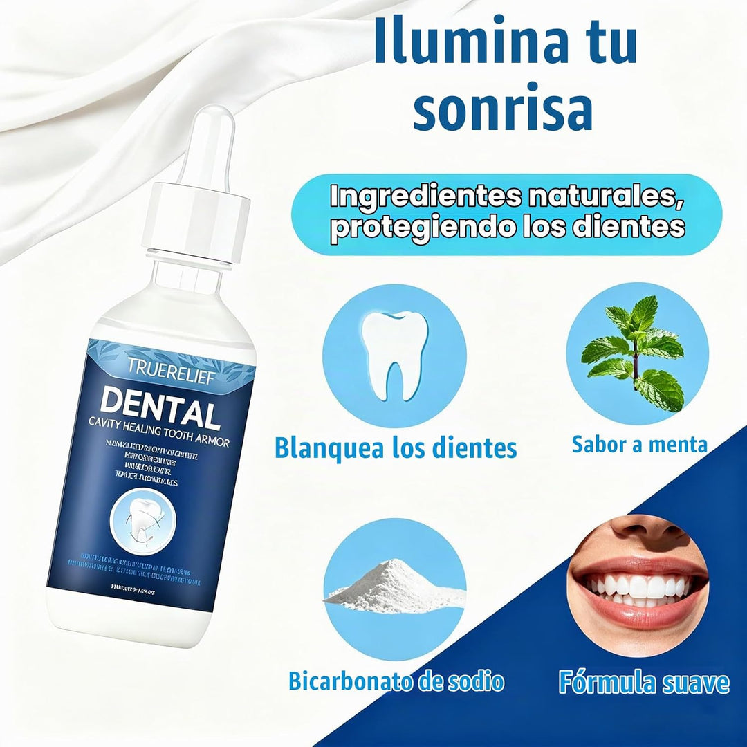 Líquido de reparación de esmalte avanzado con nanohidroxiapatita y...