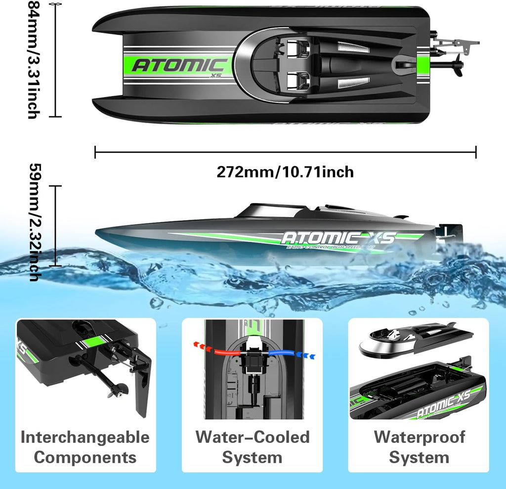 volantexrc Barco RC, barco de control remoto de alta velocidad para