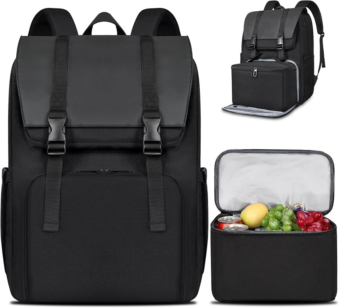 BERTASCHE Mochila de Almuerzo, Mochila para Laptop de 15.6 pulgadas...