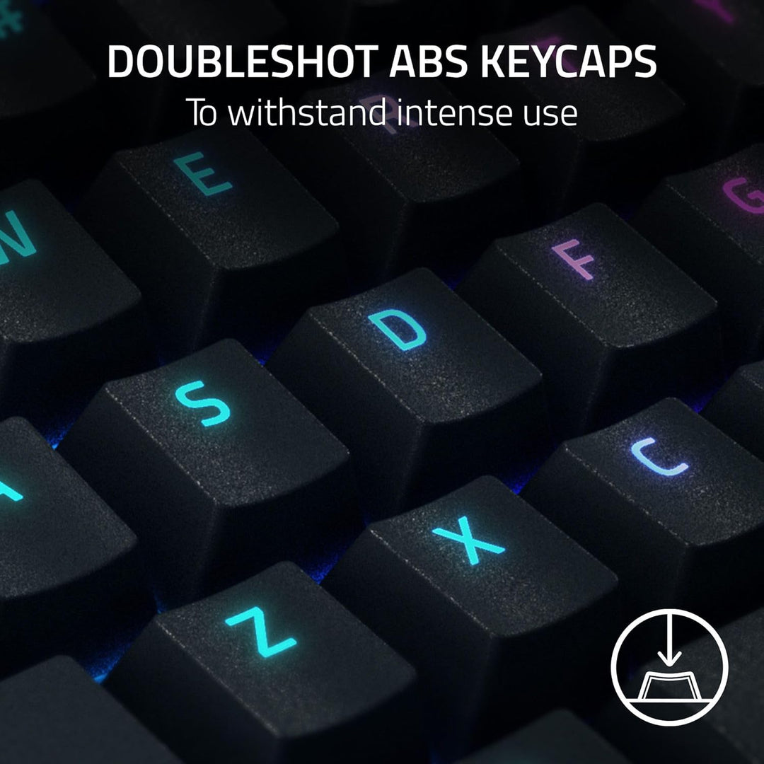 Razer BlackWidow V4 Teclado Mecánico para Juegos: Interruptores Ama...