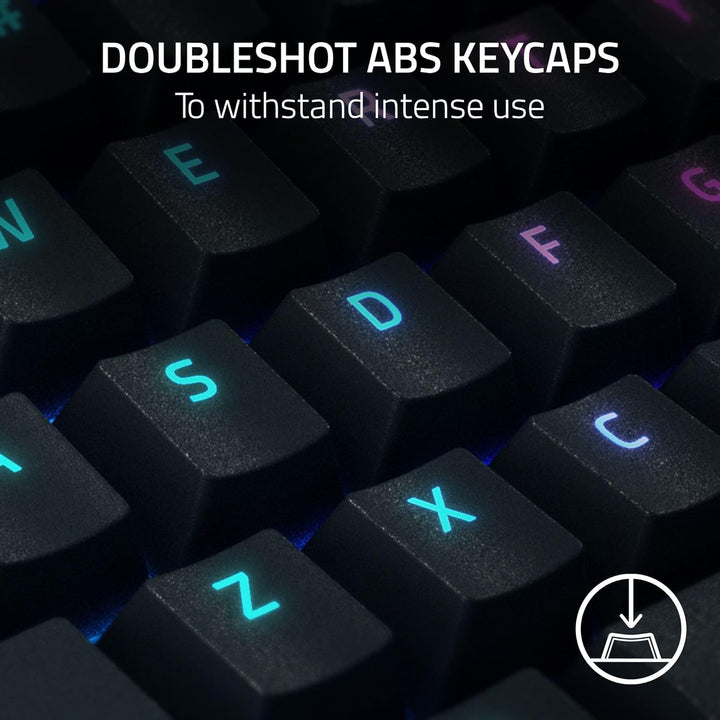 Razer BlackWidow V4 Teclado Mecánico para Juegos: Interruptores Ama...