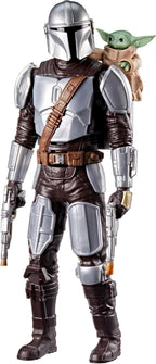 STAR WARS The Mandalorian & Grogu Bounty Blaster, figura de acción de 11 pulgadas con efectos de sonido, juguetes interactivos para niños y niñas a partir de 4 años
