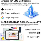 CUPEISI Tablet Android 15 de 10 pulgadas, 20 GB de RAM+128 GB de RO...
