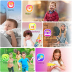 Reloj inteligente para niños con 39 juegos de rompecabezas HD pantalla