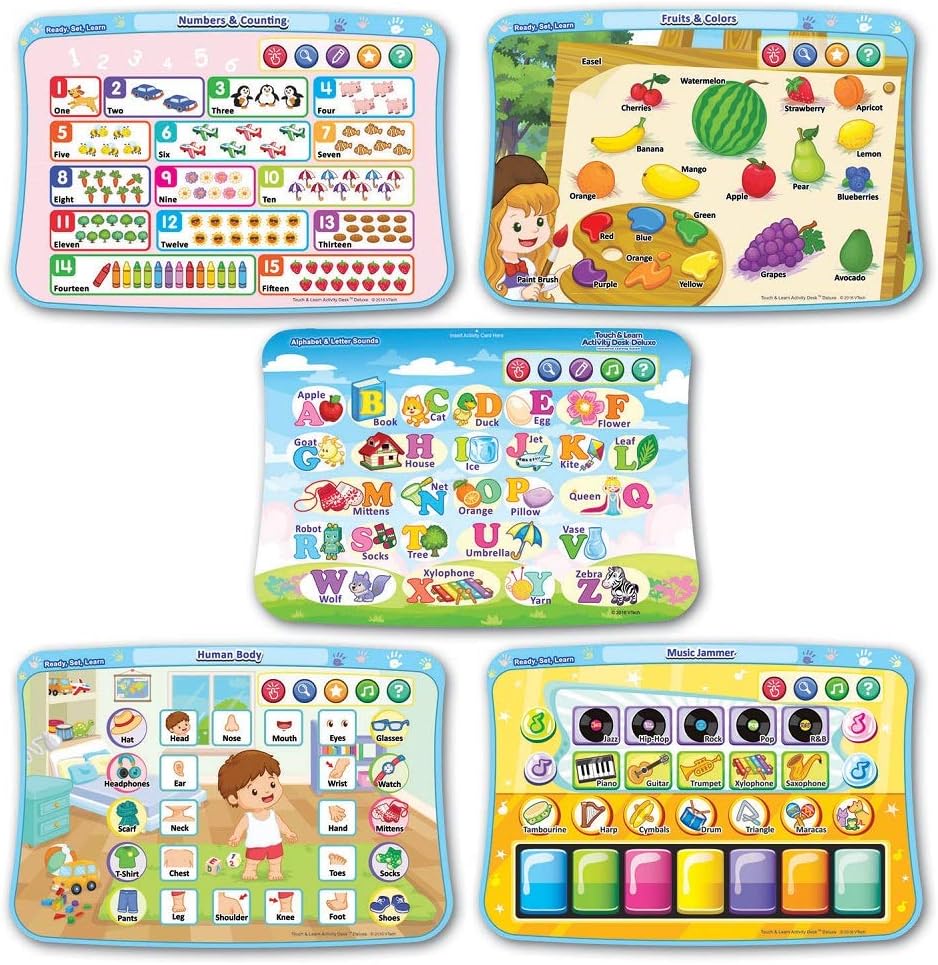 VTech Escritorio de actividades Touch y Learn Deluxe (embalaje sin frustraciones)