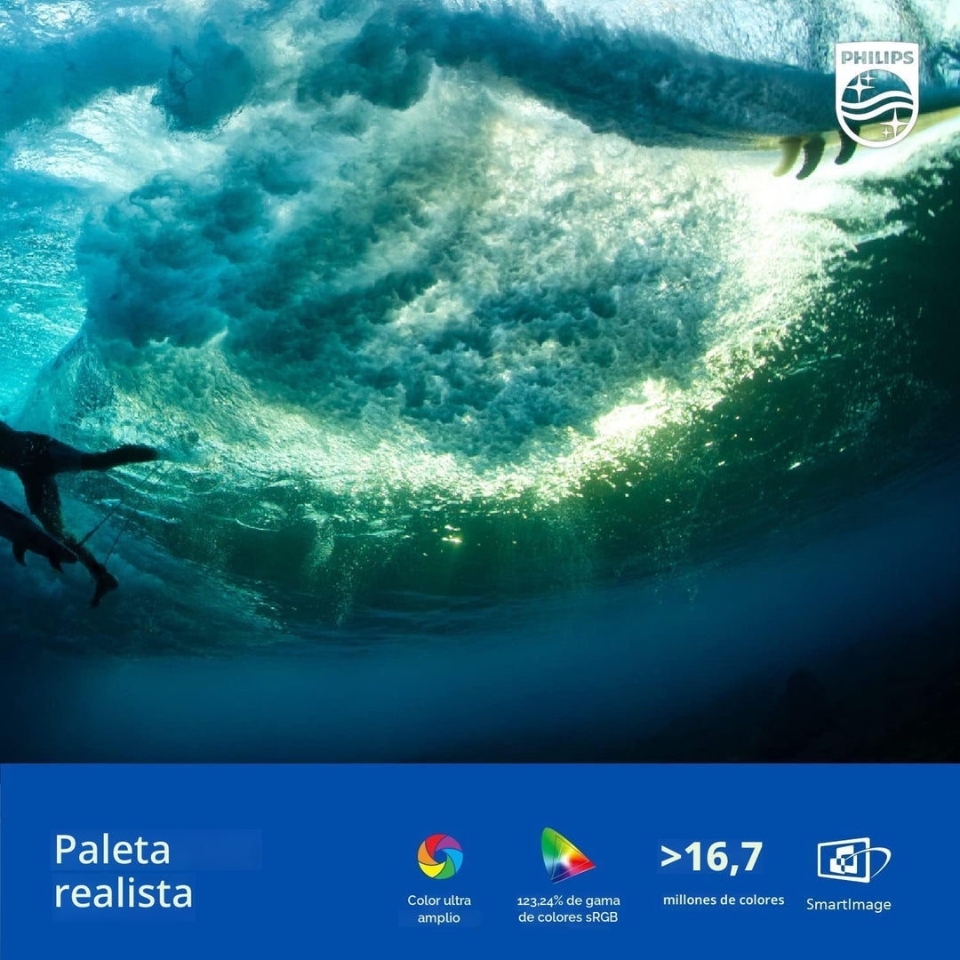 Philips 34E1C5600HE 34" Monitor UltraWide QHD 21:9 con Cámara W...