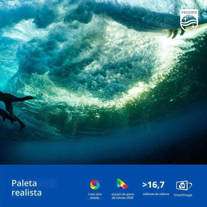 Philips 34E1C5600HE 34" Monitor UltraWide QHD 21:9 con Cámara W...