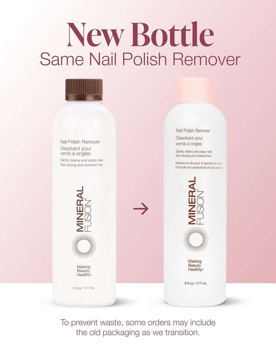 Fusión mineral | Cuidado de uñas sin acetona, fórmula líquida que n...
