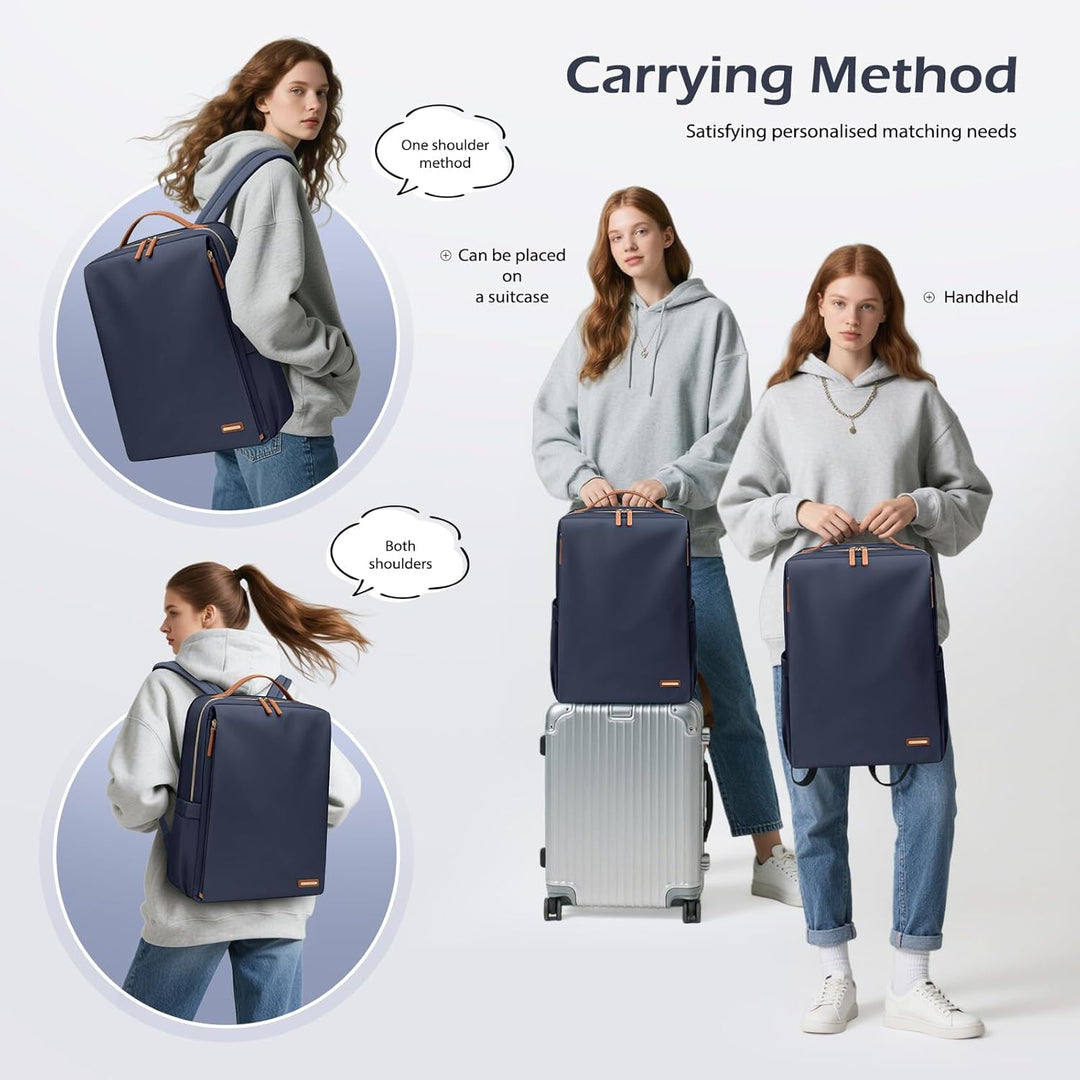 GOLF SUPAGS Elegante mochila para computadora portátil para mujer,...