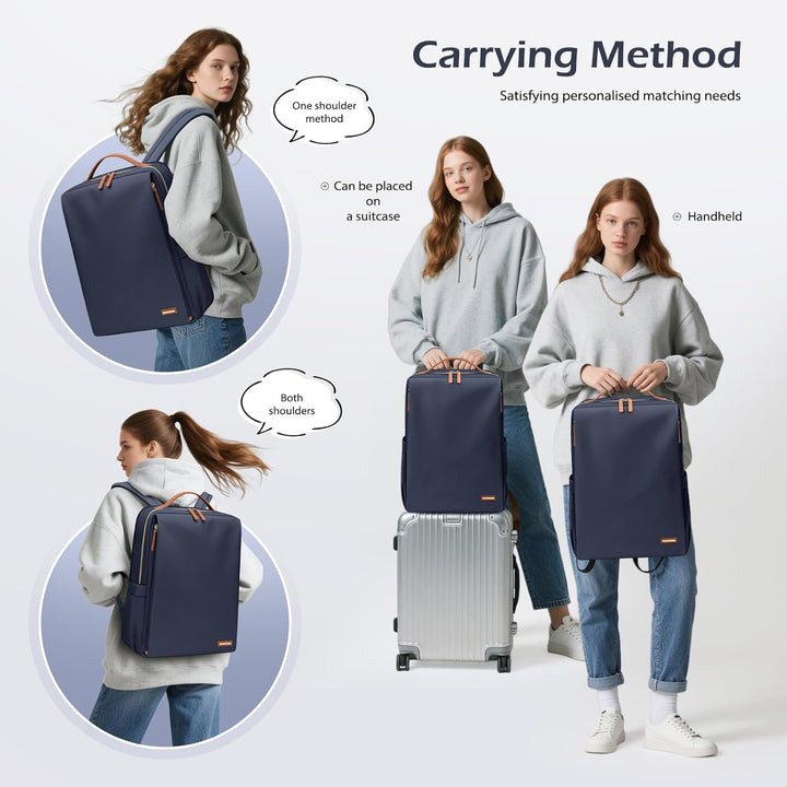 GOLF SUPAGS Elegante mochila para computadora portátil para mujer,...