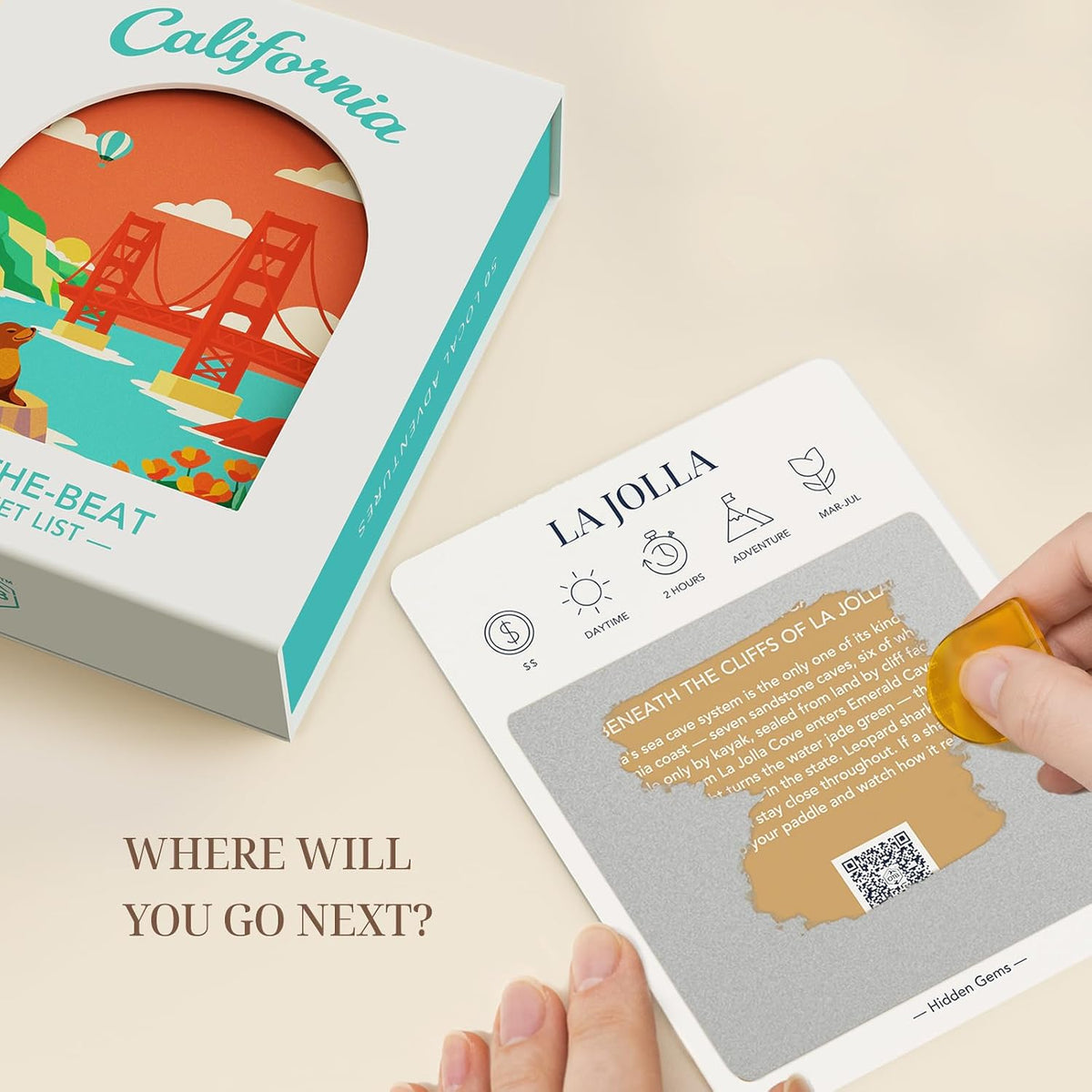 Tarjetas de lista de deseos de California Adventure, 50 tarjetas para