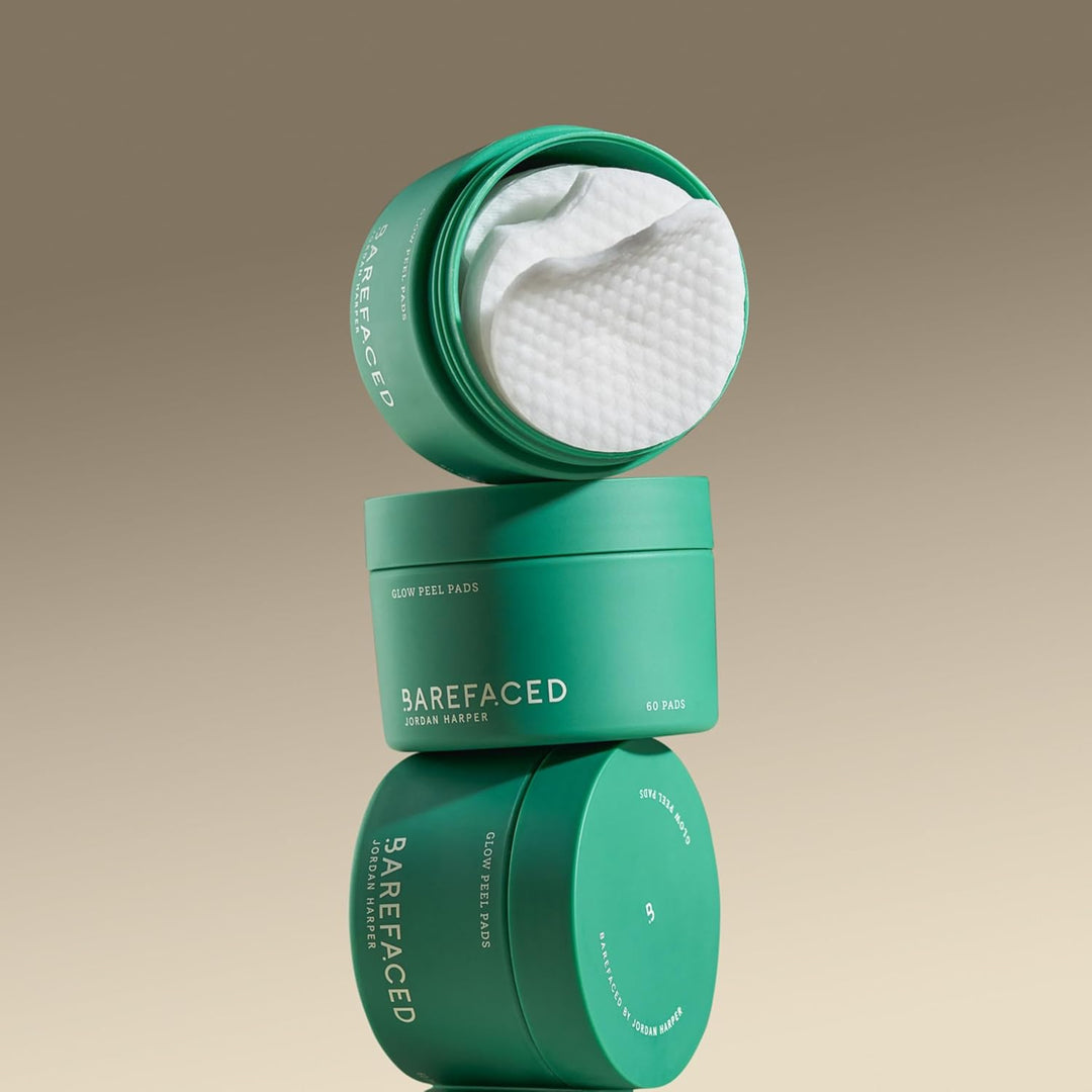 Barefaced Almohadillas Glow Peel (60 unidades) \u2013 Almohadillas...
