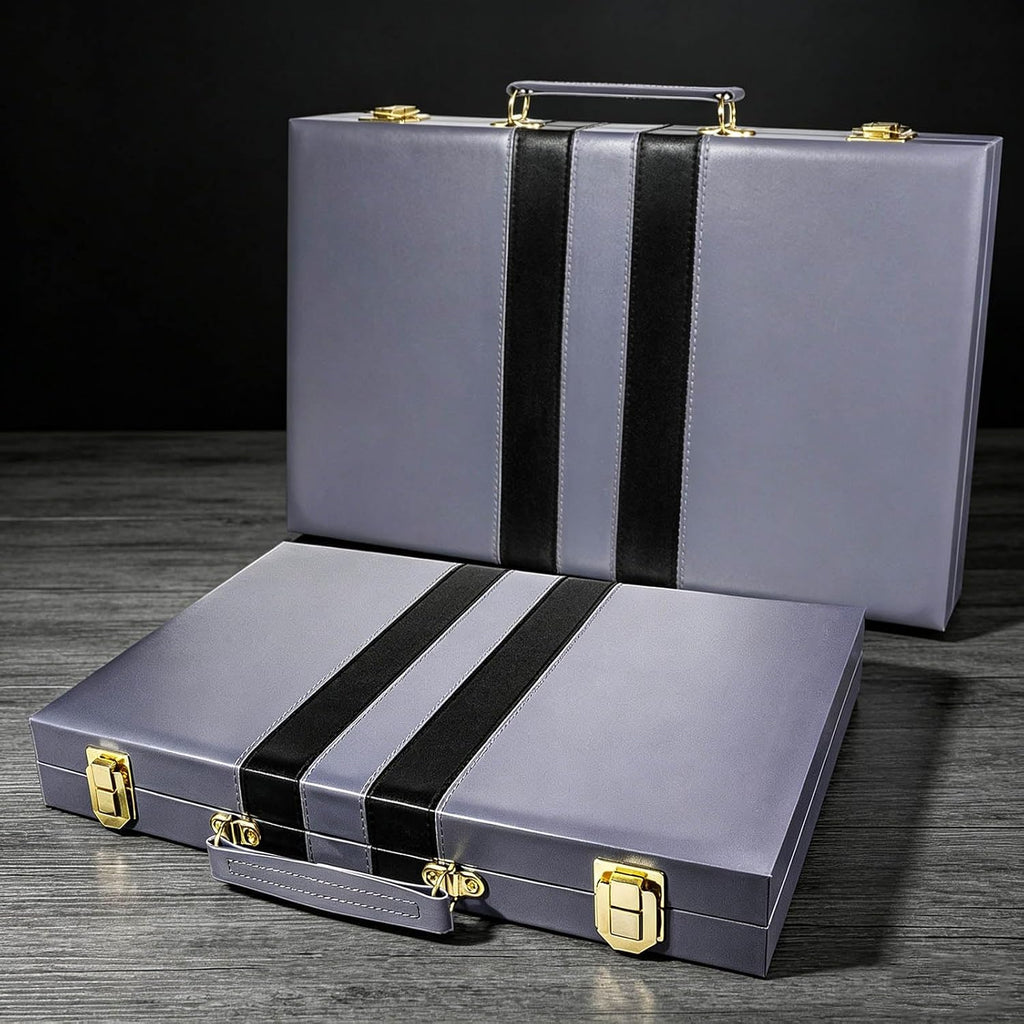 Juego de backgammon de viaje para adultos, juego de mesa clásico con