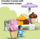 LEGO DUPLO Bluey Ice Cream Trip Bluey - Juguete para niños