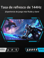 Monitor de viaje portátil 2K 144Hz 16" para PC portátil Switch Xbox PS5/4