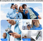 Azmuth Banco de energía inalámbrico magnético de 10000 mAh, cargado...