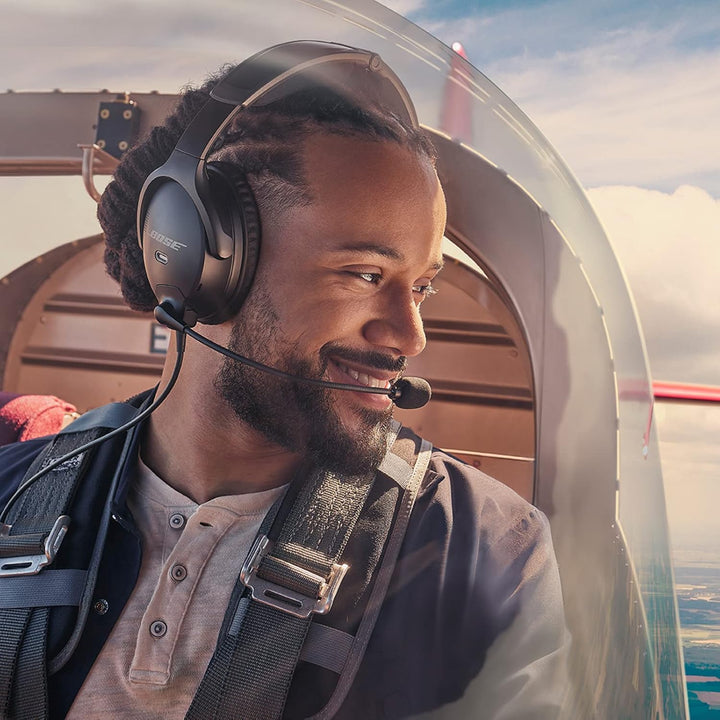Auriculares Bose A30 Bluetooth para Aviación - Diseño Ligero y Cómo...