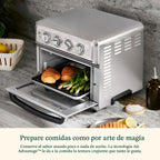 Cuisinart Horno tostador con freidora de aire, 1800 W, 8 en 1 con freidora