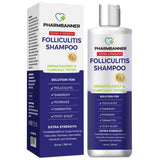 PHARMBANNER Champú antifúngico para foliculitis, dermatitis seborre...