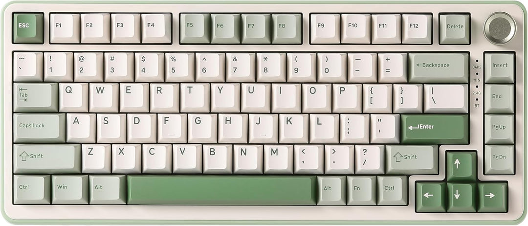 YUNZII Teclado mecánico inalámbrico B75 PRO, diseño del 75% con per...