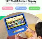 Tablet para niños 2025, tableta Android 15 de 10.1 pulgadas para niños, Azul