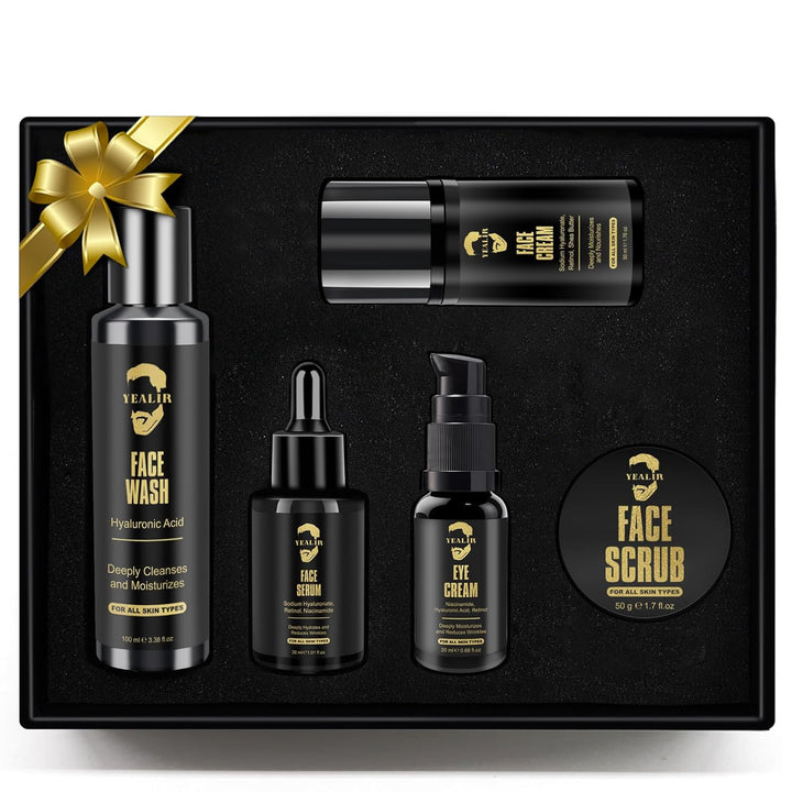 YEALIR Regalos para hombres, kit de cuidado de la piel antienvejeci...
